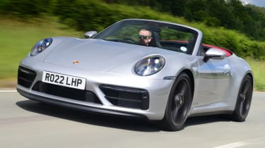 Porsche 911 Cabriolet - front tracking